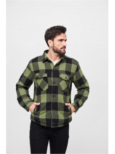 Kurtka Koszula BD9478 Lumberjacket Black/Olive