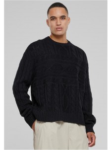 Sweter Set In Boxy Black