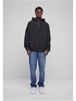 Bluza Oversized Polar Fleece Half Black
