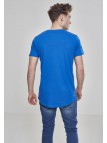 T-shirt TB638 Shaped Long Tee Bright blue
