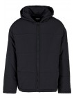 Kurtka Zimowa Hooded Block Puffer Black