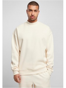 Bluza TB4483 Mock Neck Whitesand