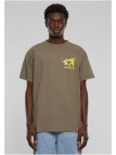 T-shirt Ultraprovocateur Acid Heavy Oversize Darkkhaki