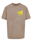 T-shirt Ultraprovocateur Acid Heavy Oversize Darkkhaki