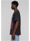 T-shirt Late Night Calls Acid Heavy Oversize Black