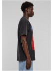 T-shirt Late Night Calls Acid Heavy Oversize Black