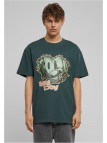T-shirt Sad Boy Heavy Oversize Bottlegreen