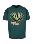 T-shirt Sad Boy Heavy Oversize Bottlegreen