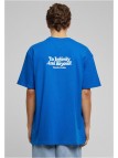 T-shirt Love Story Heavy Oversize Cobalt Blue