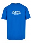 T-shirt Love Story Heavy Oversize Cobalt Blue