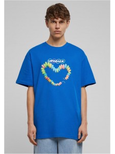 T-shirt Sweet Treats Heavy Oversize Cobalt Blue