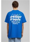 T-shirt Sweet Treats Heavy Oversize Cobalt Blue