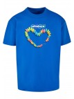 T-shirt Sweet Treats Heavy Oversize Cobalt Blue