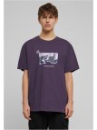 T-shirt FU Heavy Oversize Purplenight