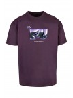 T-shirt FU Heavy Oversize Purplenight