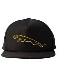 Czapka Snapback Jaguar Logo Black/Yellow