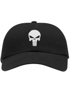 Czapka Snapback Dad Hat Punisher Black