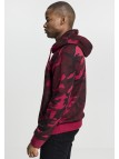 Bluza TB1781 High Neck Burgundy Camo