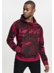 Bluza TB1781 High Neck Burgundy Camo