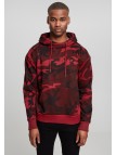 Bluza TB1781 High Neck Burgundy Camo