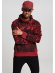 Bluza TB1781 High Neck Burgundy Camo