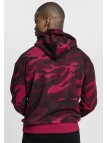 Bluza TB1781 High Neck Burgundy Camo