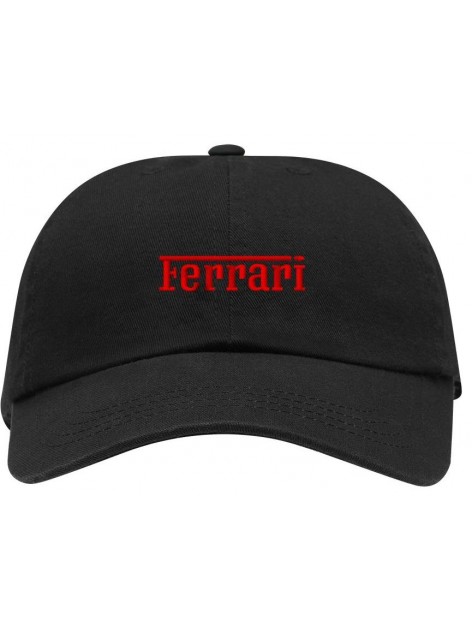 Czapka Snapback Dad Hat Ferrari F1 Black