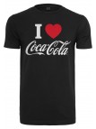 T-shirt Coca Cola I Love Coke Black