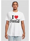 T-shirt Coca Cola I Love Coke White