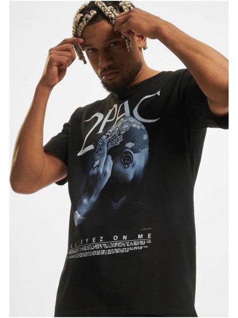 T-shirt Tupac All F*ck the World 2.0 Oversize Black