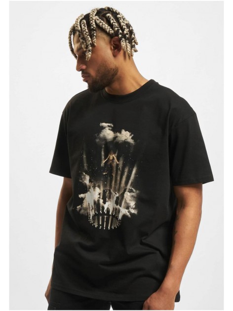 T-shirt Flashing Lights Oversize Black