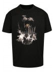 T-shirt Flashing Lights Oversize Black