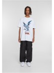 T-shirt Yu-Ghi-Oh Blue Eyes White Dragon Heavy Oversize White