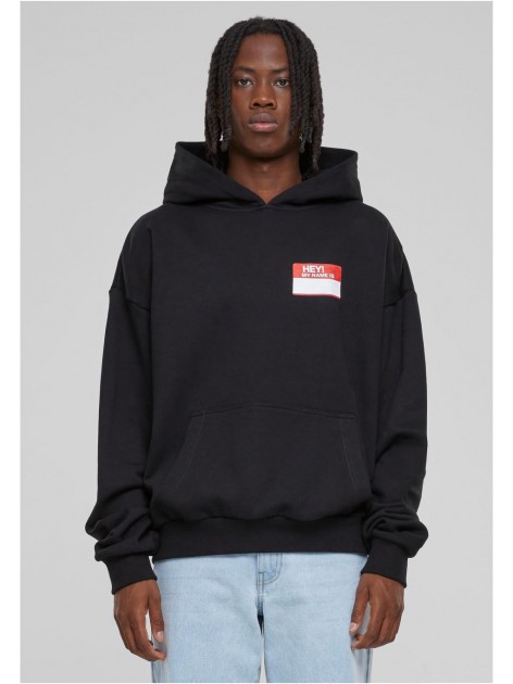 Bluza Hey! My Name Is Oversize Black