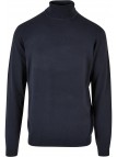 Sweter Knitted Turtleneck Navy
