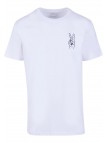 T-shirt Peace Sign EMB White