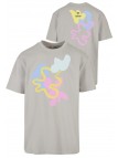 T-shirt Abstract Oversize Lightasphalt