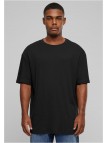 T-shirt Organic Oversized Rib Black