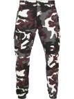 Spodnie Joggery Camo Cargo Jogging 2.0 Wine Camo