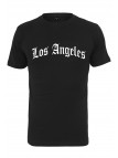 T-shirt MT1578 Los Angeles Wording Black