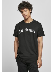 T-shirt MT1578 Los Angeles Wording Black