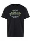 T-shirt Home Heavy Oversize Black