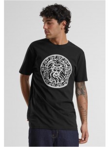 T-shirt Lion Face Black