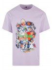 T-shirt Space Jam Teamwork Oversize Lilac