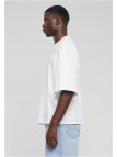 T-shirt Organic Oversized Cropped White