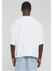 T-shirt Organic Oversized Cropped White