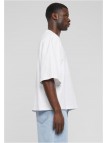 T-shirt Organic Oversized Cropped White