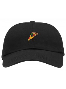 Czapka Snapback Dad Hat Pizza Black
