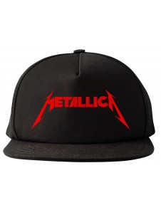 Czapka Snapback Metallica Black/Red