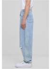 Spodnie Heavy Ounce Knee Cut Baggy Light Blue Washed